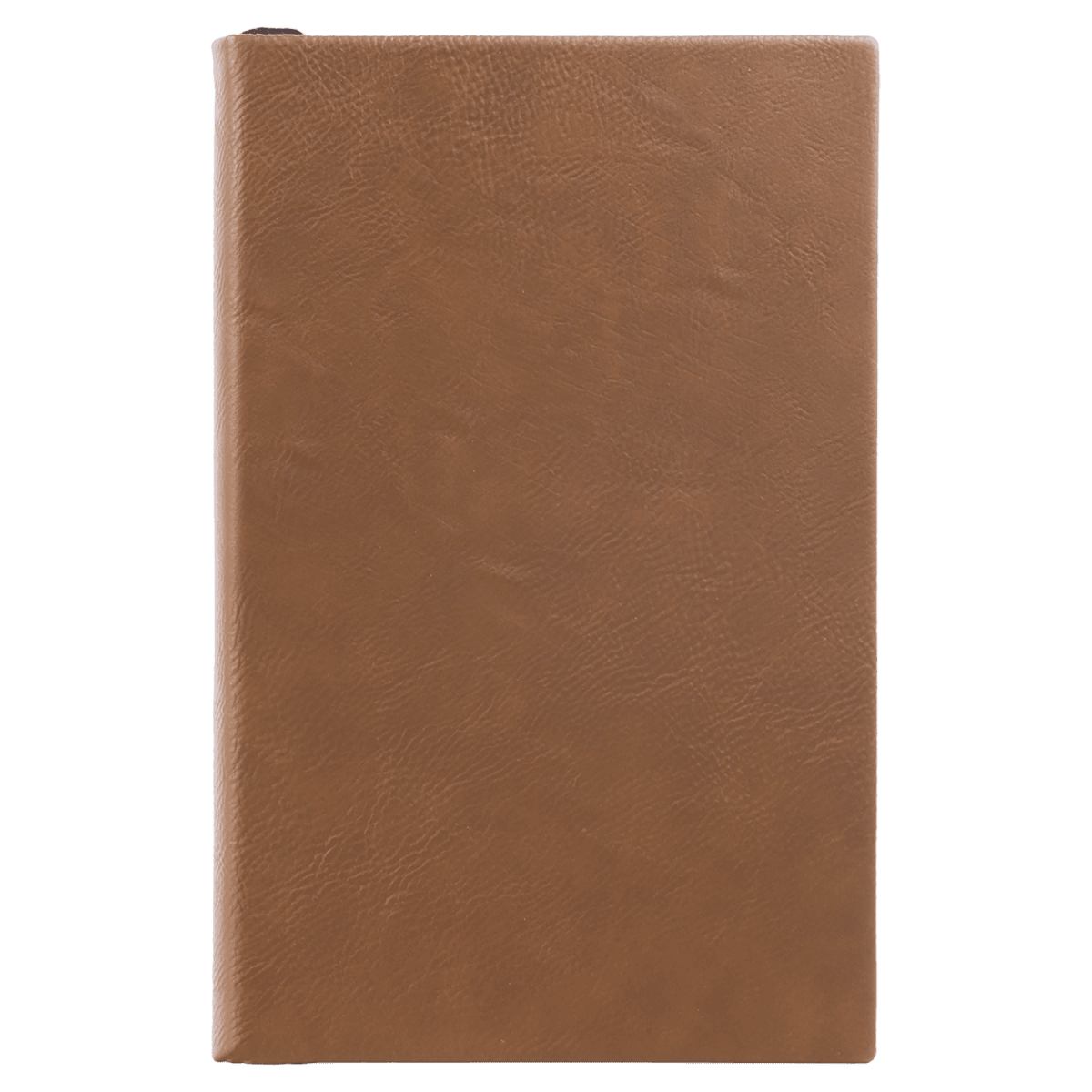 Notebook - Engravable Leatherette Bound With Ribbon Bookmark 5 3/8