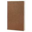 Notebook - Engravable Leatherette Bound With Ribbon Bookmark 5 3/8