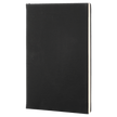 Notebook - Engravable Leatherette Bound With Ribbon Bookmark 5 3/8