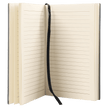 Notebook - Engravable Leatherette Bound With Ribbon Bookmark 5 3/8