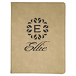 Notebook - Engravable Leatherette Portfolio with Lined Pad 9 1/2