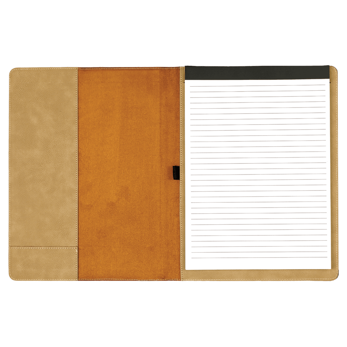 Notebook - Engravable Leatherette Portfolio with Lined Pad 9 1/2