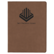 Notebook - Engravable Leatherette Portfolio with Lined Pad 9 1/2