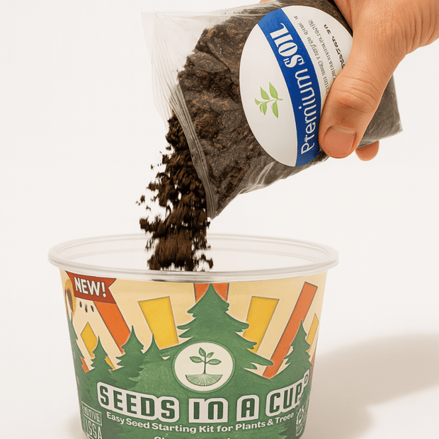 Pea Growing Kit - Vegetable Seed Starter Kit