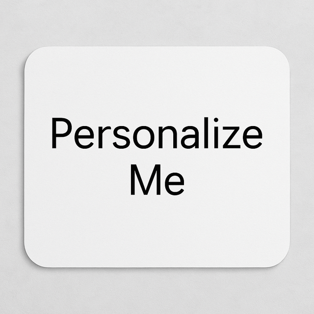 Personalized Colorful Mouse Pads - Custom Crafting Alliance, LLC