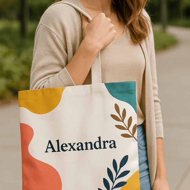 Personalized Colorful Tote Bag – Custom Design, Vibrant Prints & Unique Gift! - Custom Crafting Alliance, LLC