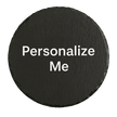 Personalized Round Photo Slate – Unique Memories on Elegant Natural Stone (Sublimated Slate) - Custom Crafting Alliance, LLC