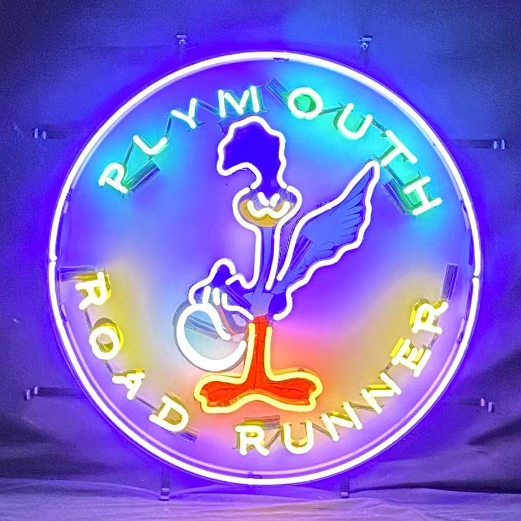 Plymouth Road Runner Superbird Neon Sign Light