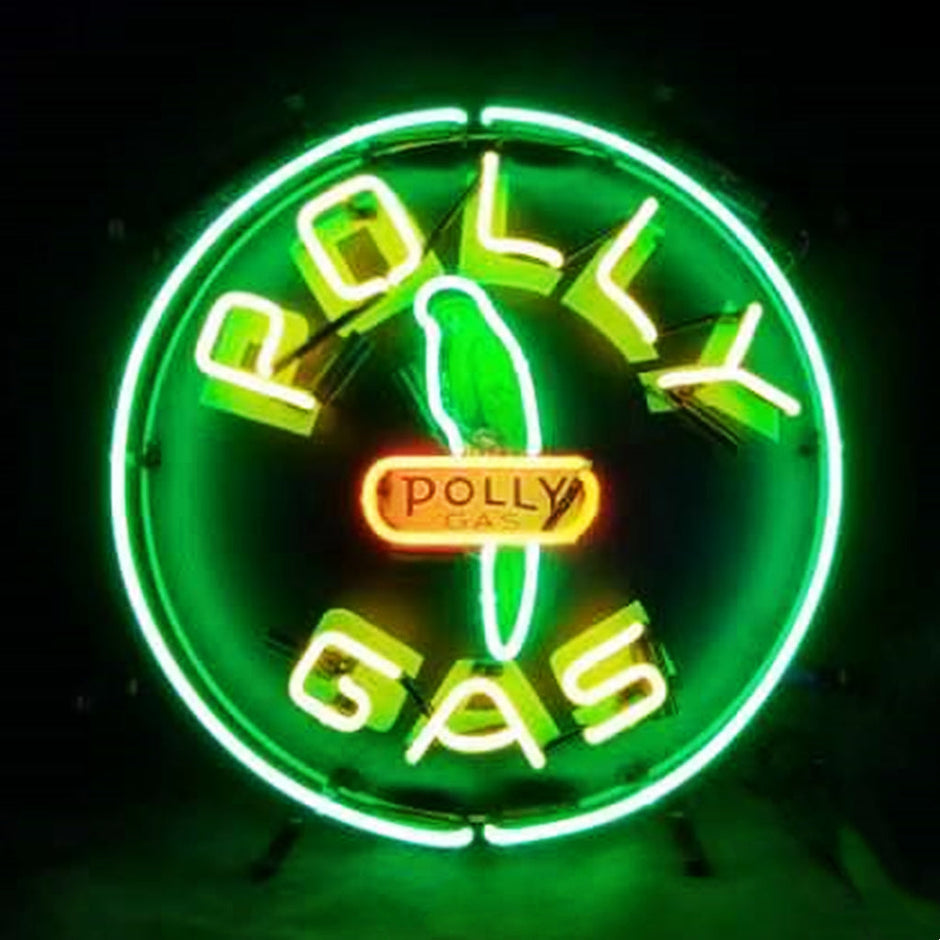 Polly Gas Parrot Neon Sign Light