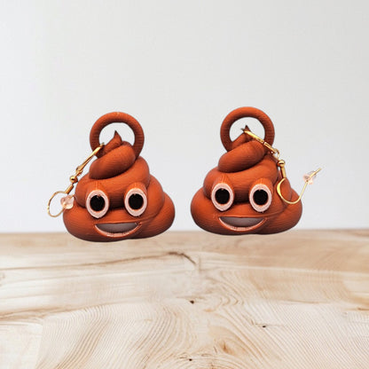 Poop Emoji Earrings – Fun, Quirky, and Full of Personality! - Custom Crafting Alliance