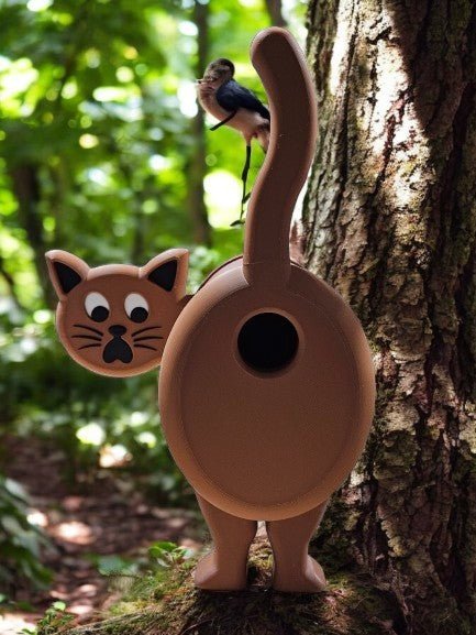 Purr - fectly Hilarious Cat Bird House! - Custom Crafting Alliance