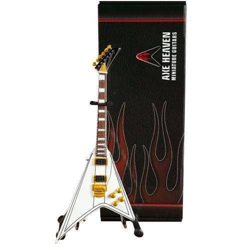 Randy Rhoads White Flying V Miniature Guitar Replica