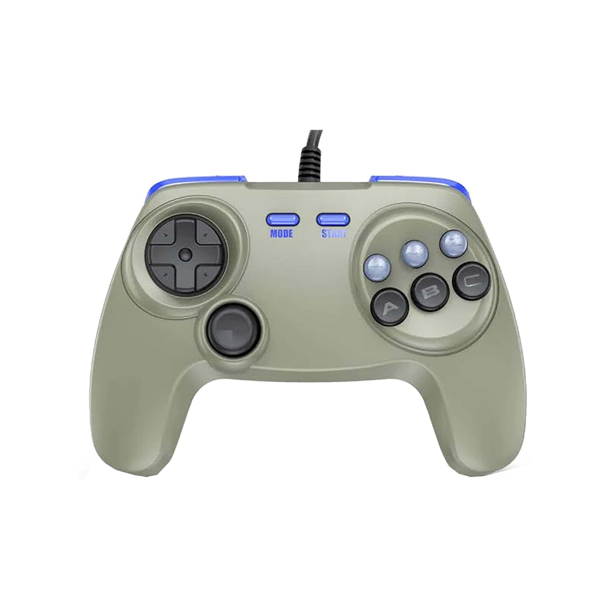 Retro Fighters Sega Genesis/Saturn BrawlerGen Wired Controller