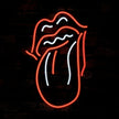Rolling Stones Tongue Neon Sign Light