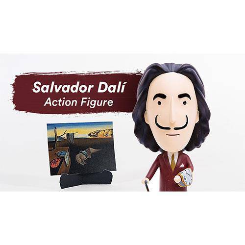 Salvador Dali Action Figure Doll - Today is Art Day