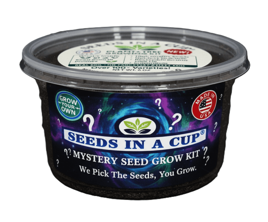 Mystery Plant Grow Kit - Surprise Plant Seeds In A Cup® for Your Gardening Adventure