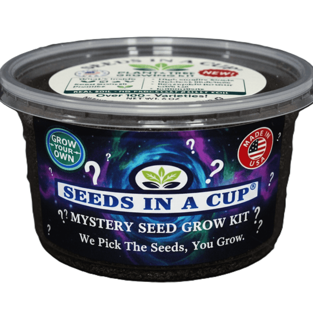 Mystery Plant Grow Kit - Surprise Plant Seeds In A Cup® for Your Gardening Adventure
