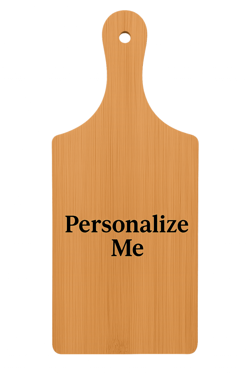 Signature Slices: Personalized Laser - Engraved Cutting Board - Custom Crafting Alliance, LLC