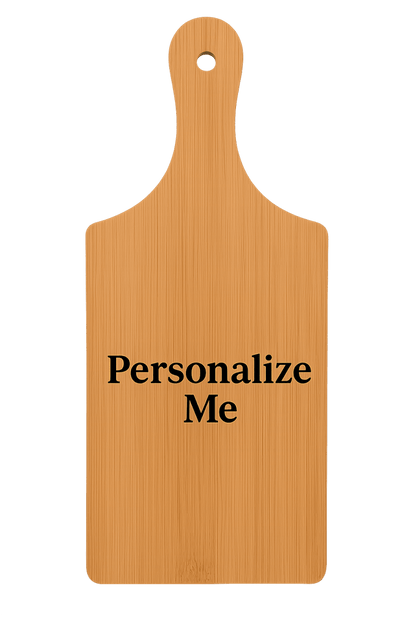 Signature Slices: Personalized Laser - Engraved Cutting Board - Custom Crafting Alliance, LLC