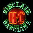 Sinclair HC Gasoline Neon Signs Light