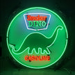 Sinclair Dino Gasoline Neon Signs Light