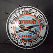 Light Blue Smith-o-lene Gasoline Aviation Brand Neon Signs Light