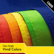 Solid Yellow Color Flag 3x5 Ft Printed 150D Polyester Indoor Outdoor Vibrant - Custom Crafting Alliance, LLC