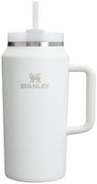 Stanley Quencher H2.0 Tumbler with Handle & Straw 40 oz | Twist On 3 - Way Lid | Cupholder Compatible for Travel | Insulated Stainless Steel Cup | BPA - Free | Ash - Custom Crafting Alliance, LLC