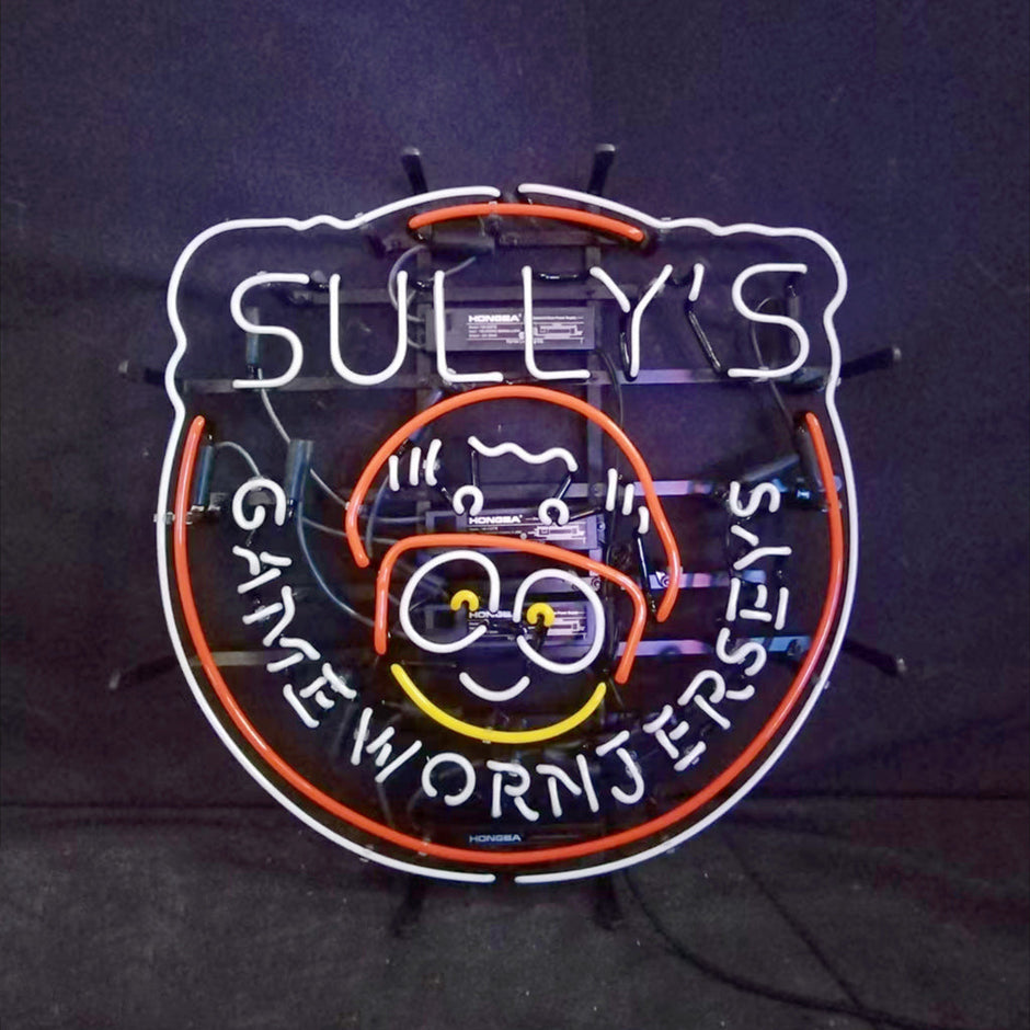 Sully's Game Worn Jerseys Neon Signs