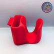 Universal Wheelchair Cup & Phone Holder – Works with Powerchairs & Manual Chairs - Multiple Colors To Choose From - Mobility Aides - Custom Crafting Alliance, LLC
