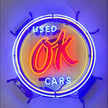 Used OK Cars Neon Signs Light
