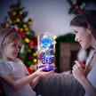 Valentines Day Gifts for Her, Galaxy Glass Rose Forever Eternal Crystal Flower Light Up Rose in Glass Dome with Butterfly Birthday Valentine Gifts for Women Daughter Mom Wife Girlfriend Colorful - Custom Crafting Alliance, LLC