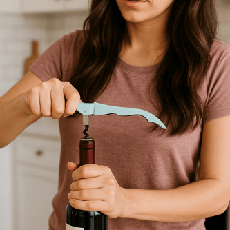 Custom Laser-Engraved Waiter’s Corkscrew — 20 Colors - Cocktail Shakers & Tools