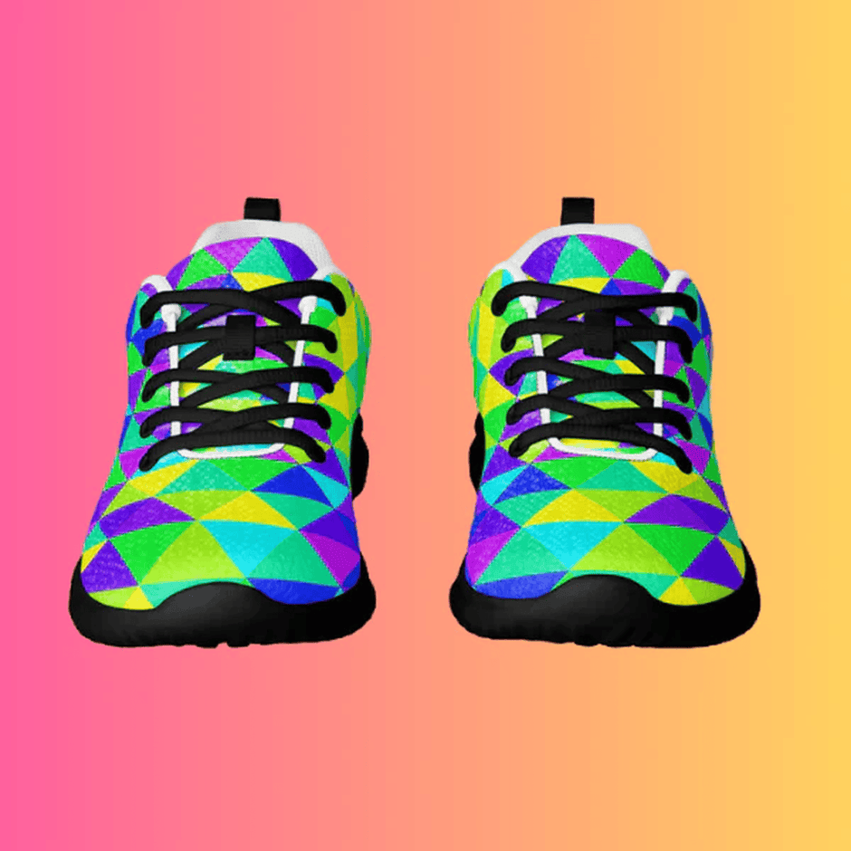 Women’s Playful EDM Festival Dance Sneakers