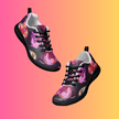 Lightweight Women's Festival-Ready Athletic Shoes for Rave Vibes