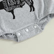 WZTYYDS Newborn Baby Boy Girl Bubble Romper Short Sleeve Oversized Letters Graphic Bodysuit One Piece Neutral Summer Clothes - Custom Crafting Alliance, LLC