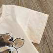 WZTYYDS Newborn Baby Boy Girl Bubble Romper Short Sleeve Oversized Letters Graphic Bodysuit One Piece Neutral Summer Clothes - Custom Crafting Alliance, LLC