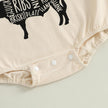 WZTYYDS Newborn Baby Boy Girl Bubble Romper Short Sleeve Oversized Letters Graphic Bodysuit One Piece Neutral Summer Clothes - Custom Crafting Alliance, LLC