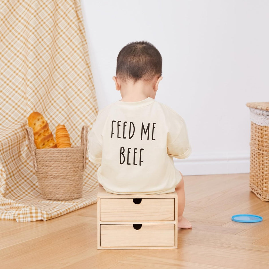 WZTYYDS Newborn Baby Boy Girl Bubble Romper Short Sleeve Oversized Letters Graphic Bodysuit One Piece Neutral Summer Clothes - Custom Crafting Alliance, LLC