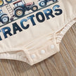 WZTYYDS Newborn Baby Boy Girl Bubble Romper Short Sleeve Oversized Letters Graphic Bodysuit One Piece Neutral Summer Clothes - Custom Crafting Alliance, LLC
