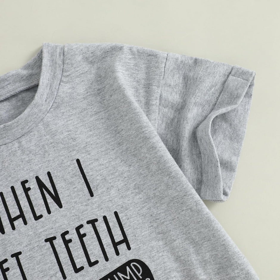 WZTYYDS Newborn Baby Boy Girl Bubble Romper Short Sleeve Oversized Letters Graphic Bodysuit One Piece Neutral Summer Clothes - Custom Crafting Alliance, LLC