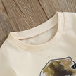 WZTYYDS Newborn Baby Boy Girl Bubble Romper Short Sleeve Oversized Letters Graphic Bodysuit One Piece Neutral Summer Clothes - Custom Crafting Alliance, LLC