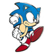 Zen Monkey: Classic Speedy Sonic - Sonic the Hedgehog Enamel Pin