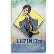 Zen Monkey: Diamond Lupin (Diamond Lupin Collection) - Lupin the 3rd Collectible Pin