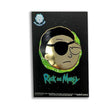 Zen Monkey: Golden Evil Morty - Rick and Morty Enamel Pin